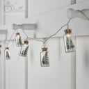 20 LED Christmas Tree Glass Jar String Lights