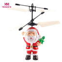 Flying RC Helicopter Santa Claus Flashing LED