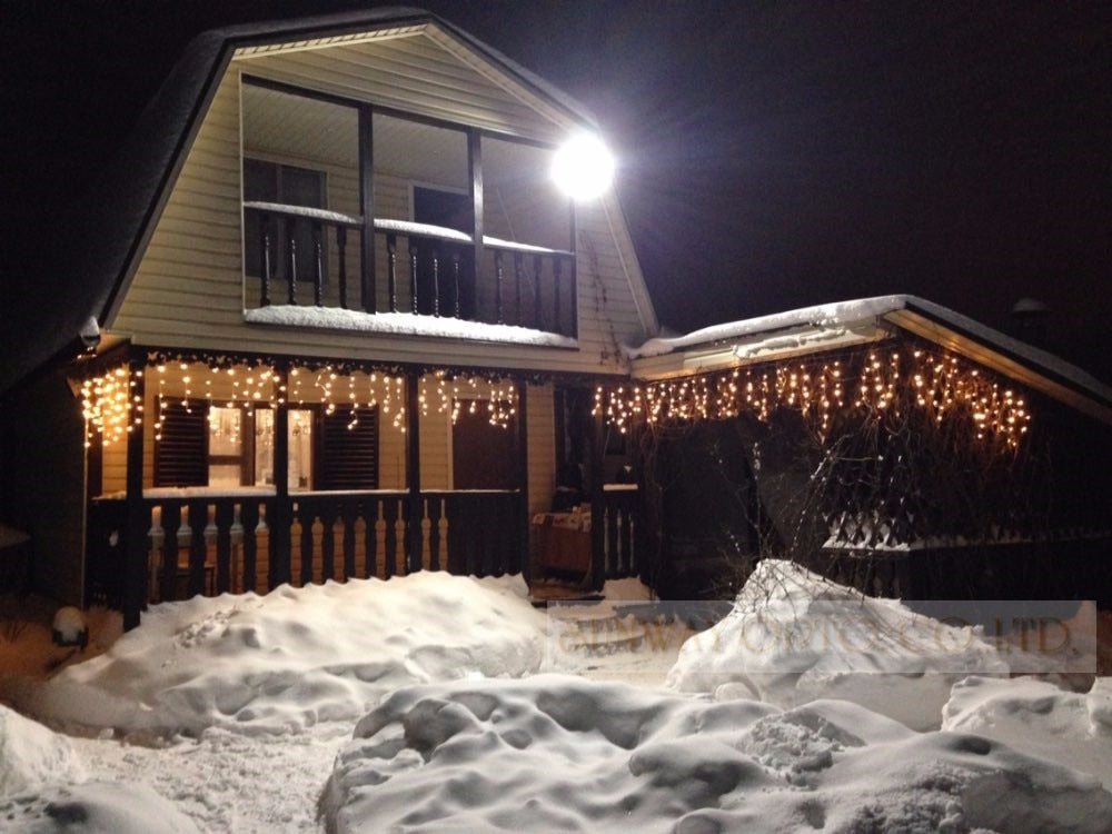 LED Icicle Curtain Window Waterfall Fairy String
