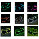 Flashing EL Wire LED Glasses