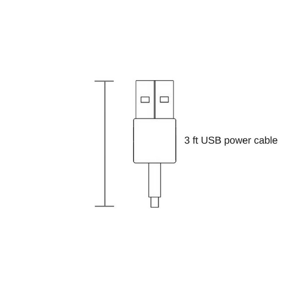 Ellipse Magnetic mid-air Switch USB LED lamp