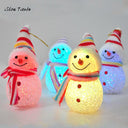 Glowing Snowman LED Xmas Decoration