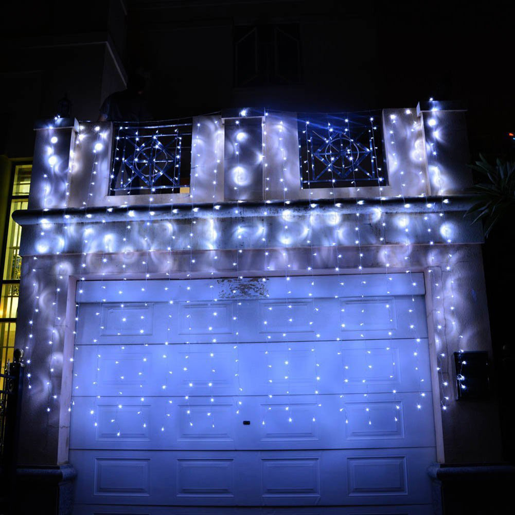 LED icicle Curtain Fairy String Light