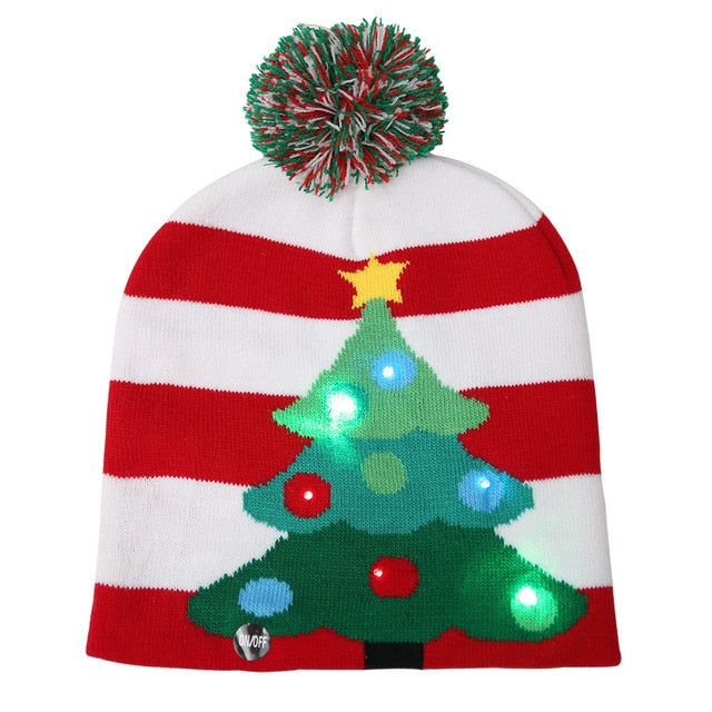 Kids & Adult LED Xmas Hat