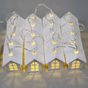 Mini House Shape Christmas Decoration Lamps