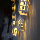 Mini House Shape Christmas Decoration Lamps