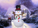 Inflatable LED Christmas Snowman