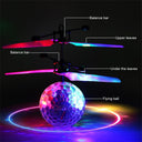 Kids RC Flying Ball LED Mini Helicopter