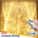 LED icicle Curtain Fairy String Light