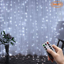 LED icicle Curtain Fairy String Light