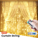 LED icicle Curtain Fairy String Light