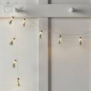 20 LED Christmas Tree Glass Jar String Lights