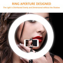 Dimmable photography ring light