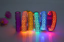 Nylon Safety Glowing LED Pet Collar Night