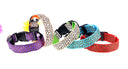 Nylon Safety Glowing LED Pet Collar Night