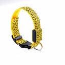 Nylon Safety Glowing LED Pet Collar Night