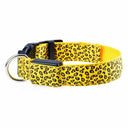 Nylon Safety Glowing LED Pet Collar Night