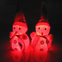 Glowing Snowman LED Xmas Decoration