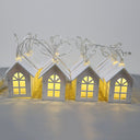 Mini House Shape Christmas Decoration Lamps