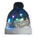 LED Knitted Ugly Christmas Beanie