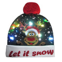 LED Knitted Ugly Christmas Beanie