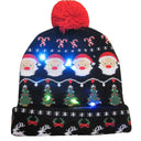 LED Knitted Ugly Christmas Beanie