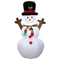 Inflatable LED Christmas Snowman