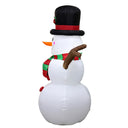 Inflatable LED Christmas Snowman