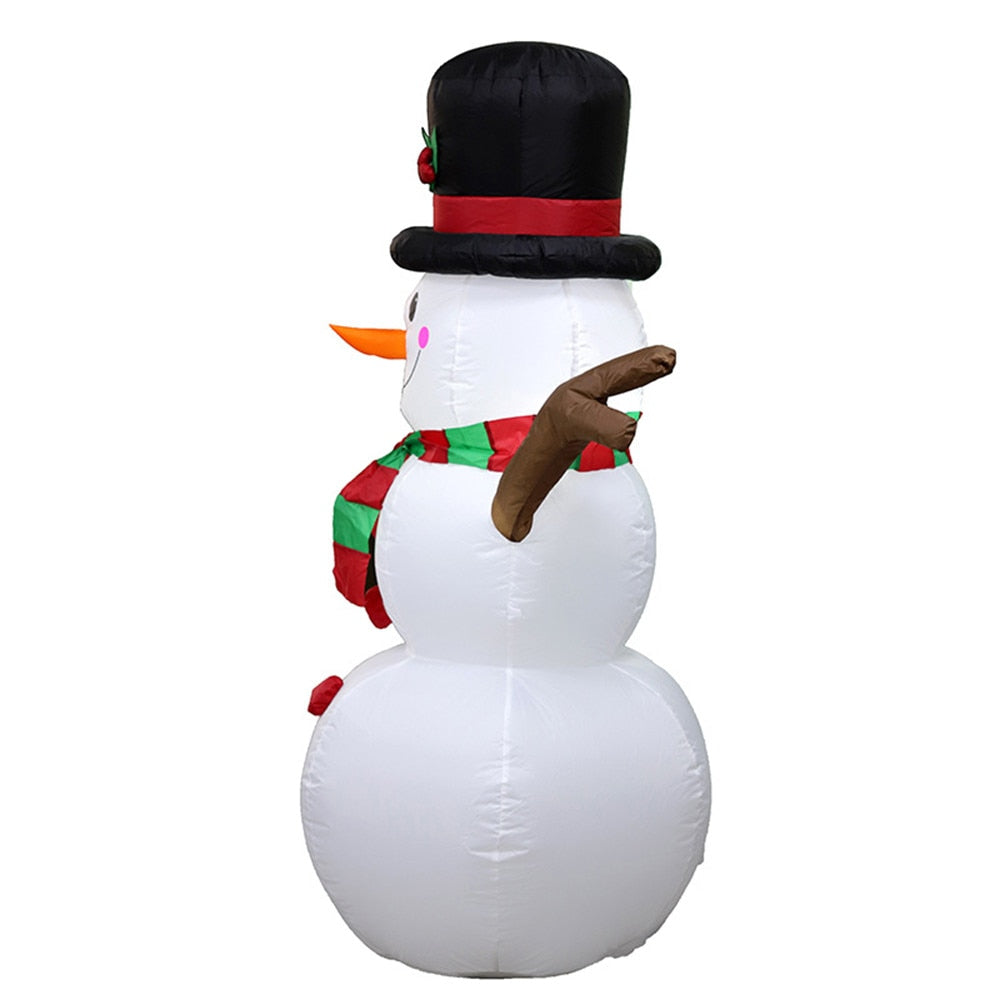 Inflatable LED Christmas Snowman