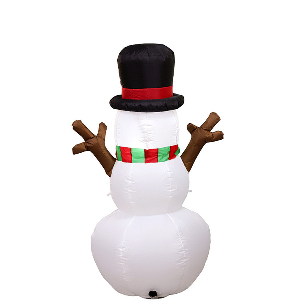 Inflatable LED Christmas Snowman