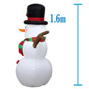 Inflatable LED Christmas Snowman